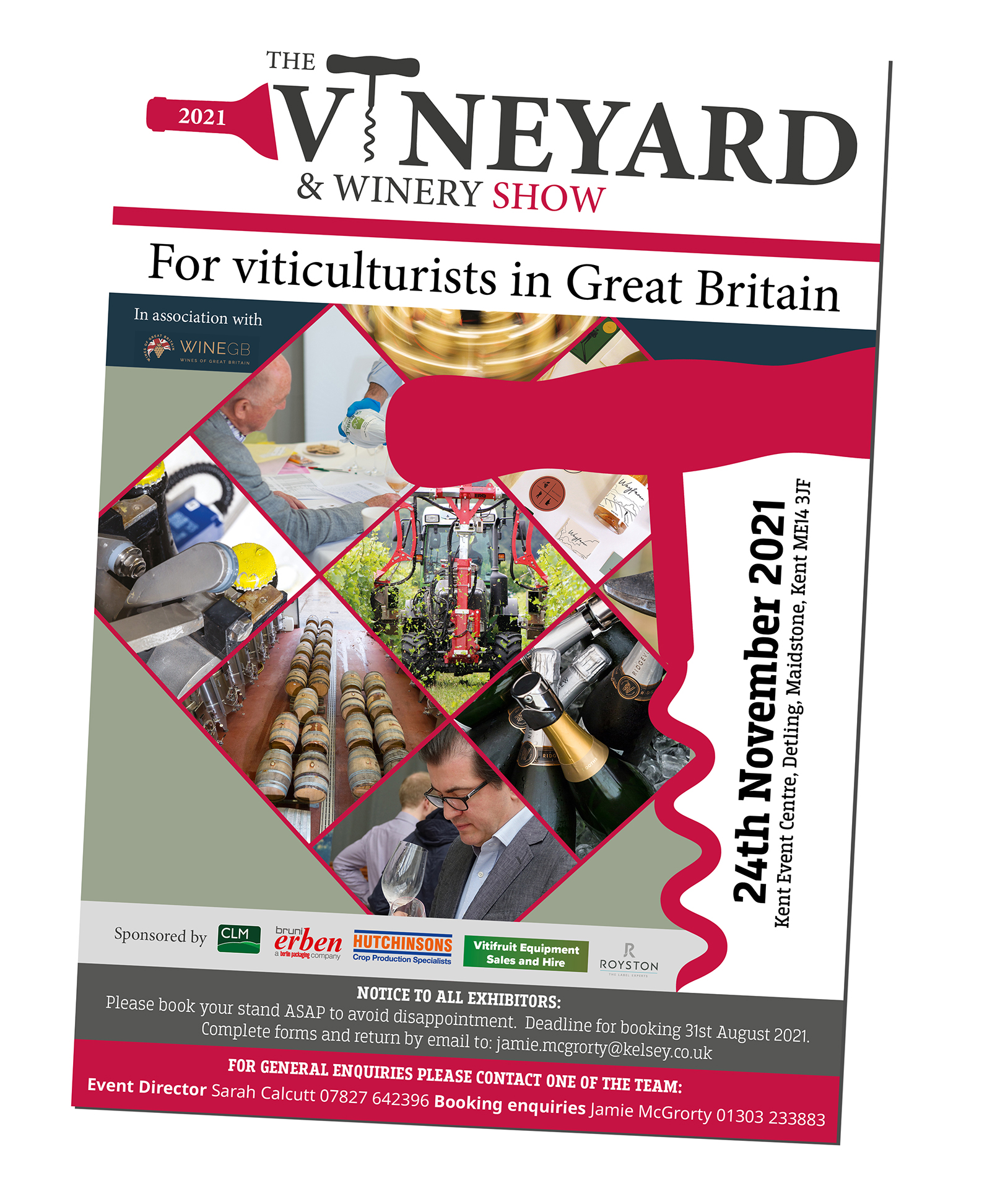 Exhibitor enquiry  Vineyard Show