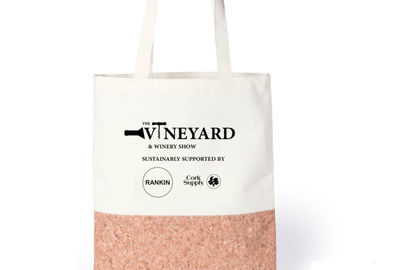 Exclusive and unique cork bag gift for every show visitor